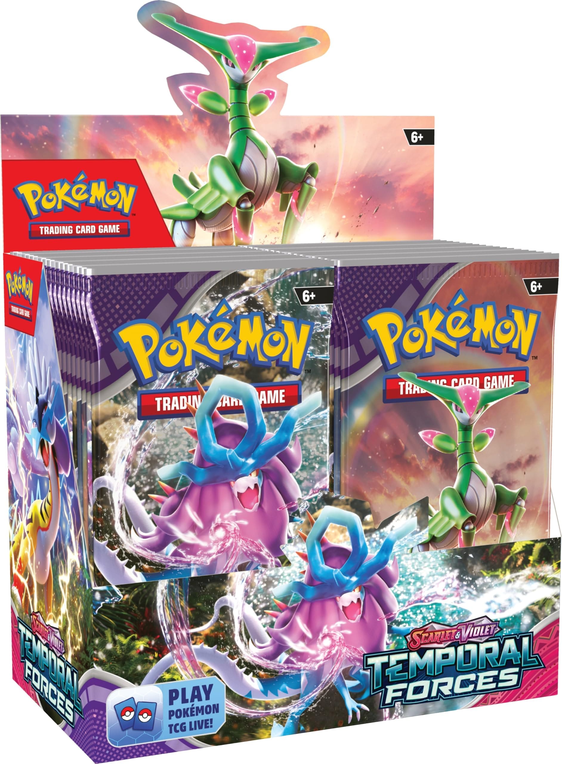 Pokemon TCG Scarlet & VioletTemporal Forces Booster Box