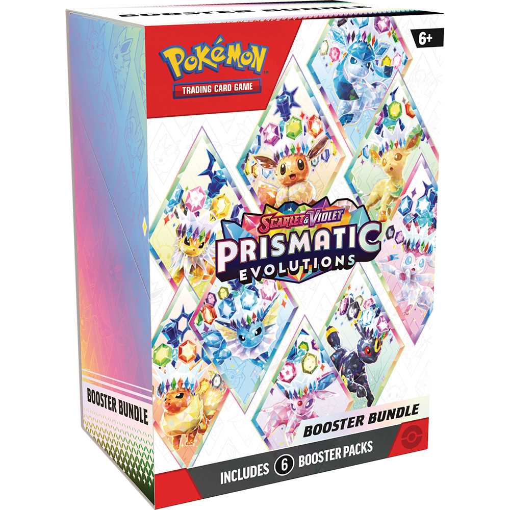Pokemon TCG Scarlet & Violet Prismatic Evolutions Booster Bundle