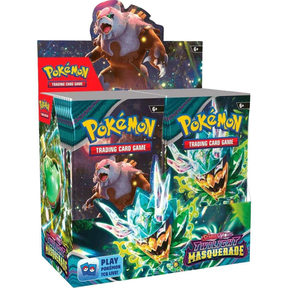 Pokemon TCG Scarlet & Violet Twilight Masquerade Booster Box