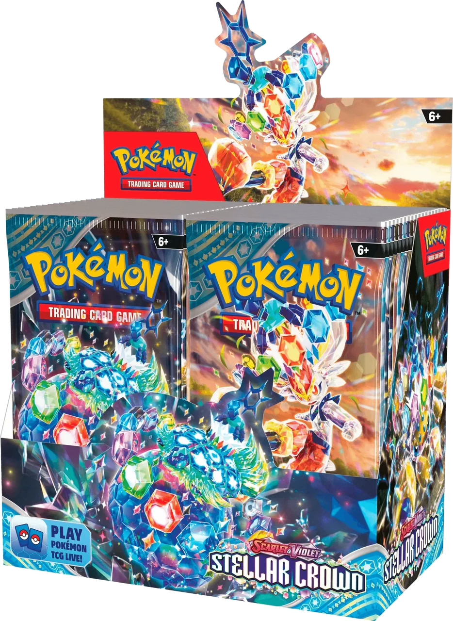 Pokemon TCG Scarlet & Violet Stellar Crown Booster Box