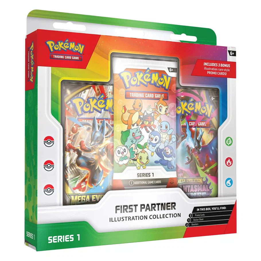 Pokémon TCG First Partner Illustration Collection Series 1