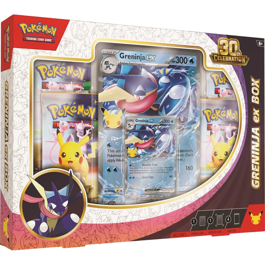Pokémon TCG- ex Box - Greninja 30th Celebration