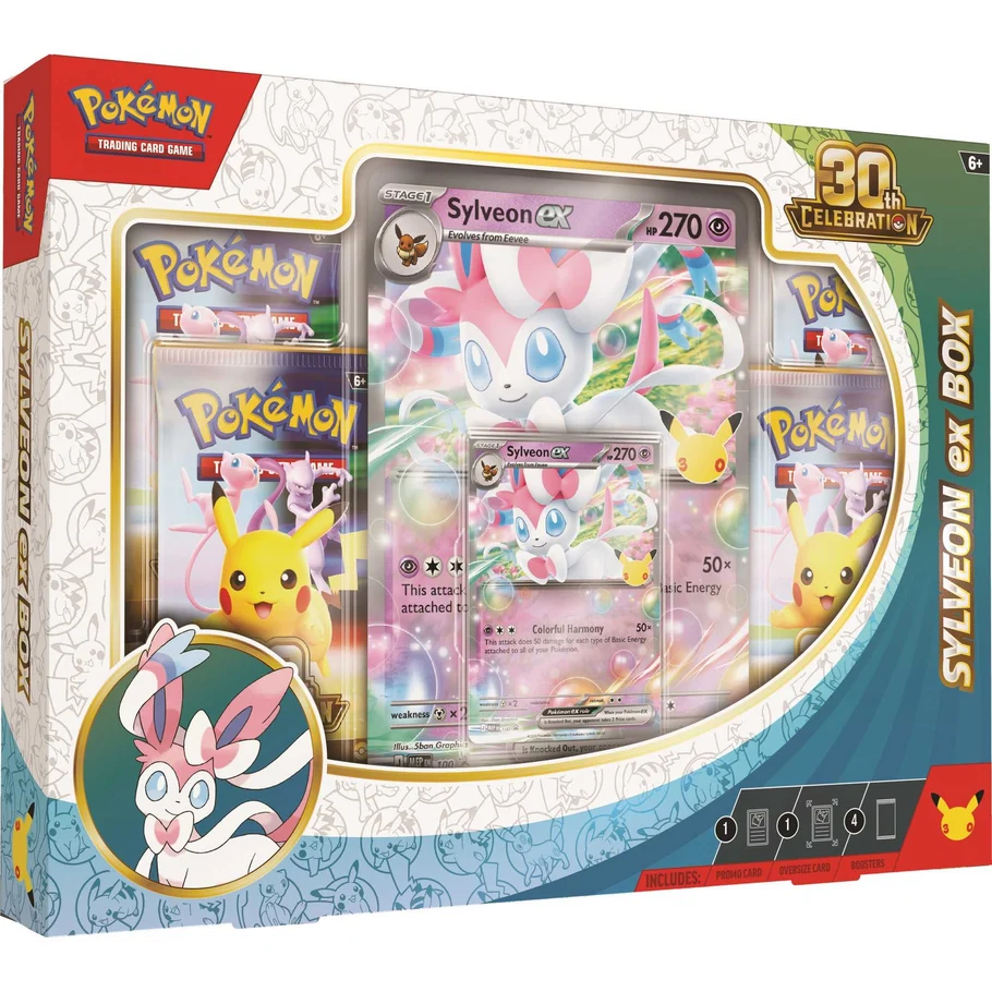 Pokémon TCG- ex Box Sylveon 30th Celebration